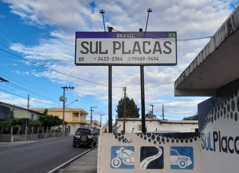 PAINEL FRONT COM PEDESTAL - SULPLACAS